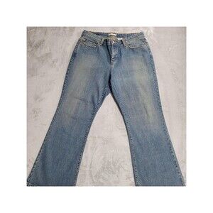 Levi's 515 Bootcut Jeans Womens 16S Blue Med Wash High Rise Stretch Denim 34x30